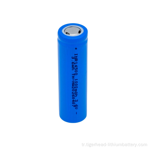 14500 700mAh 3.7V Silindirik Lityum İyon Pil